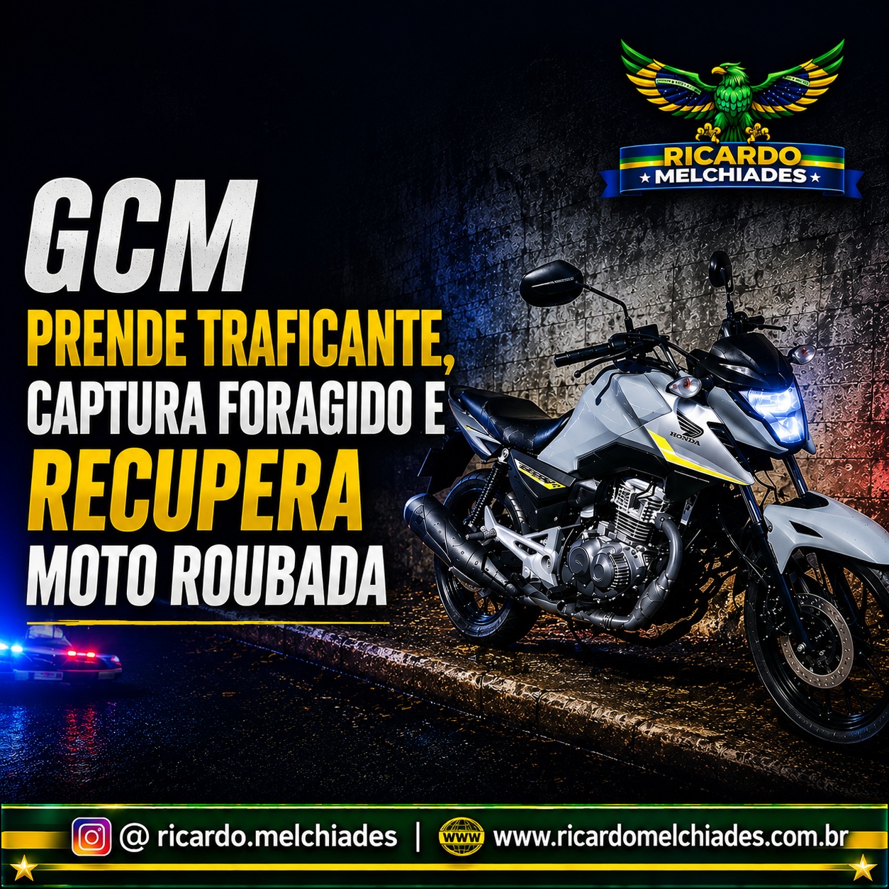 GCM PRENDE TRAFICANTE
